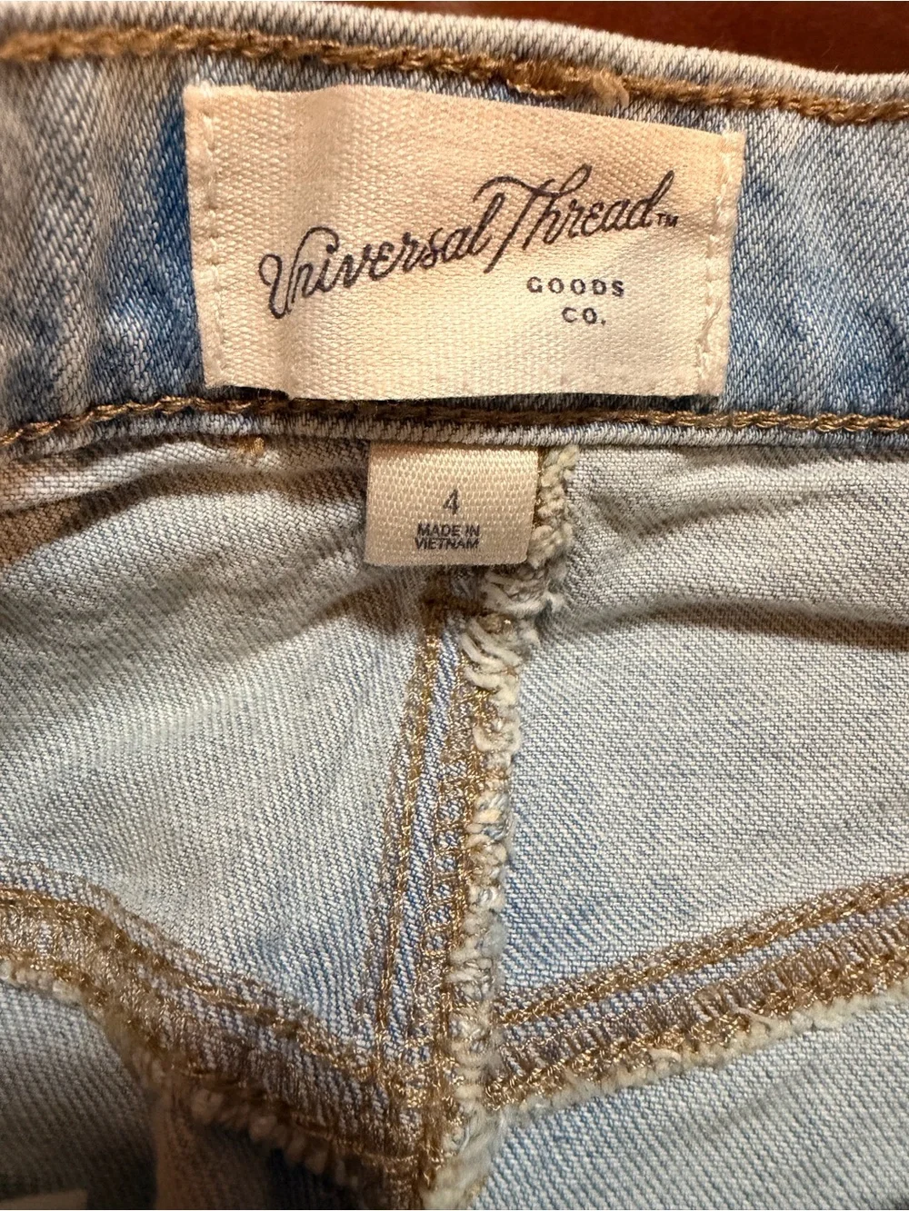 Universal Threads Denim Maxi Skirt Size 4